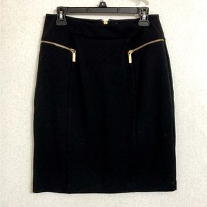 Michael Kors Black Pencil Skirt SZ 8